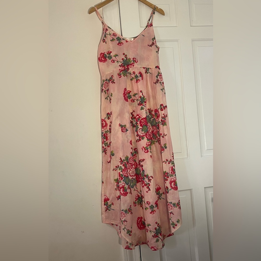 LoveShackFancy Cotton Slip Dress